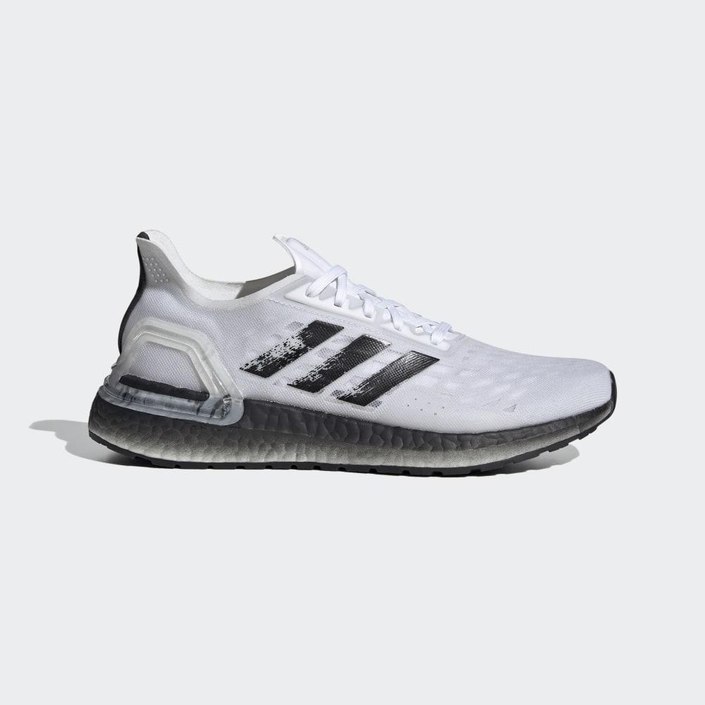 Adidas Women's Ultraboost PB Running Shoes White/Black/Grey Ireland EF0888